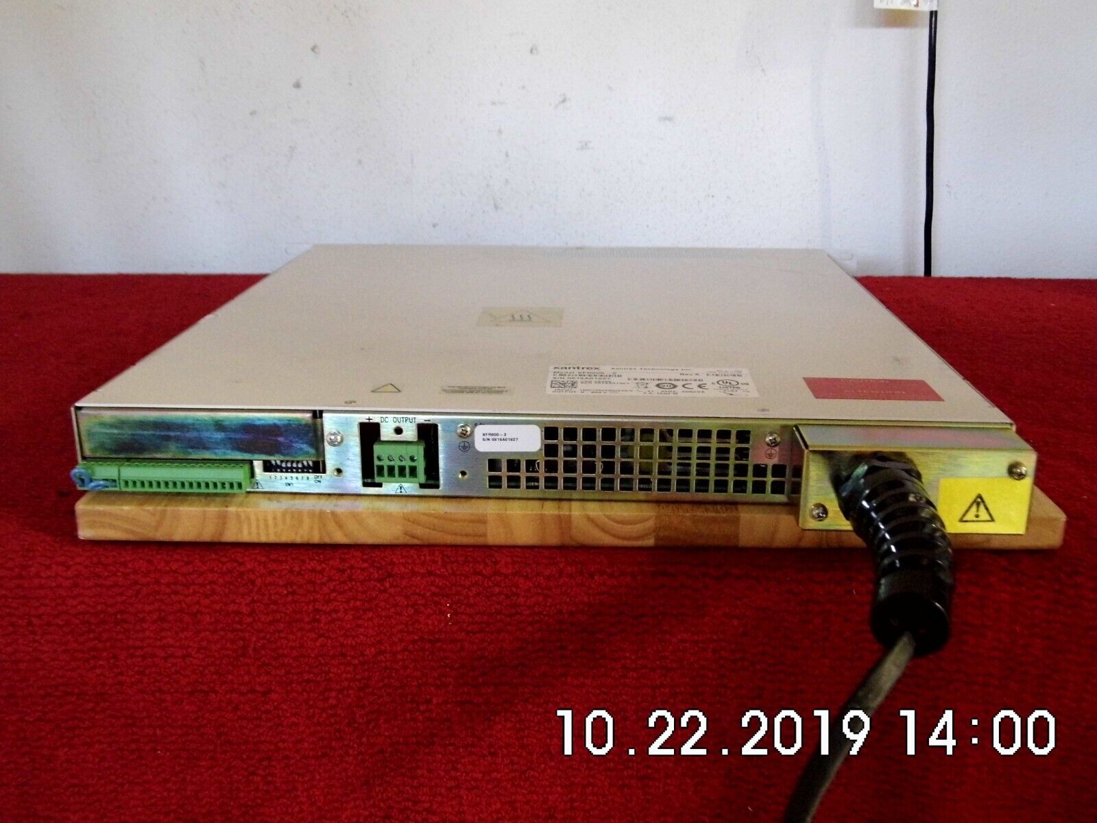 Xantrex XFR600-2 DC programmable power supply Xantrex XFR600-2 DC programmable power supply